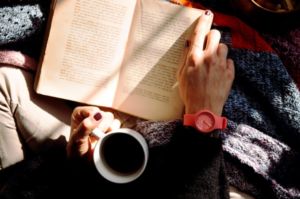 reading books